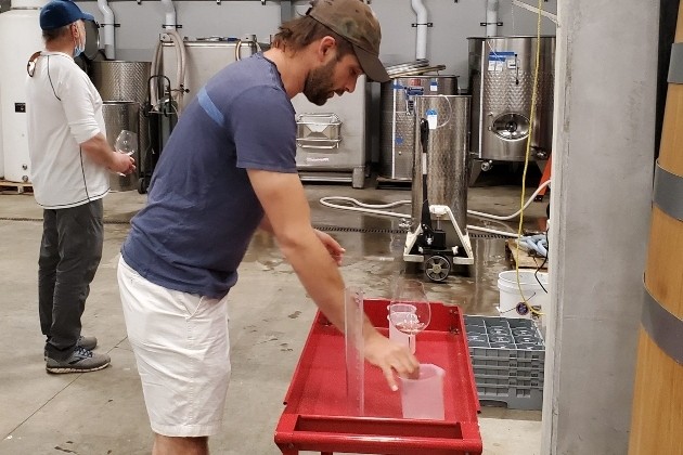 Jared at work